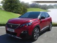 Used Peugeot 3008 GT-line 130 HP (95 kW) 2019 Red SUV
