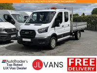 Used Ford Transit 130 HP (95 kW) 2022 White Van