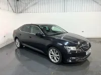 Used Skoda Superb SE L Executive 190 HP (139 kW) 2016 Black Hatchback