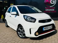 Used Kia Picanto Sport 84 HP (61 kW) 2017 White Hatchback