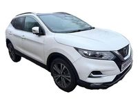 Used Nissan Qashqai N-Connecta 160 HP (117 kW) 2019 White SUV