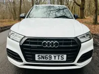 Used Audi Q5 Black Edition 190 HP (139 kW) 2019 White SUV