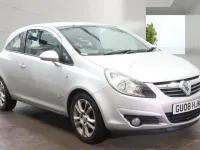 Used Vauxhall Corsa 89 HP (65 kW) 2008 Silver Hatchback