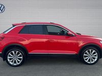 Used VW T-Roc SEL 150 HP (110 kW) 2020 Red SUV