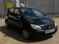 Used Hyundai Getz 62 HP (45 kW) 2006 Black Hatchback