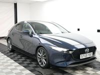 Begagnad Mazda 3 Inclusive 2019 Blå Halvkombi