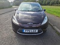 Used Ford Fiesta Titanium 2011 Purple Hatchback