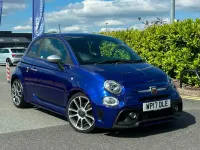 Used Abarth 595 Turismo 165 HP (121 kW) 2017 Blue Hatchback