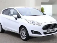 Used Ford Fiesta Titanium 98 HP (72 kW) 2014 White Hatchback