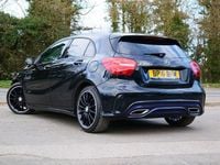 Used Mercedes A200 AMG line 136 HP (100 kW) 2016 Black Hatchback