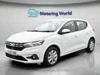 Used Dacia Sandero Expression 90 HP (66 kW) 2023 White Hatchback