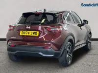 Used Nissan Juke N-Connecta 114 HP (83 kW) 2024 Red SUV