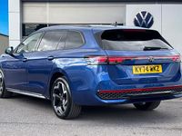 Used VW Passat R-line 204 HP (150 kW) 2024 Blue Estate