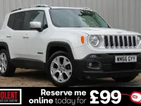 Usado Jeep Renegade Limited 140 CV (102 kW) 2017 Blanco SUV