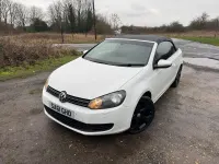 Used VW Golf Cabriolet SE 2011 White Cabriolet