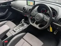 Used Audi A3 Cabriolet S-Line 150 HP (110 kW) 2017 Black Cabriolet