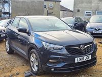 Used Vauxhall Grandland X S 130 HP (95 kW) 2018 Grey SUV
