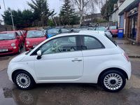 Used Fiat 500 Lounge 2012 White Hatchback