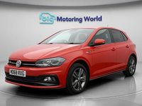Used VW Polo R-line 115 HP (84 kW) 2019 Red Hatchback