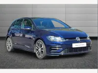 Used VW Golf VII R-line 150 HP (110 kW) 2019 Blue Hatchback