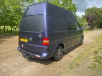 Used VW Transporter 130 HP (95 kW) 2005 Blue Van