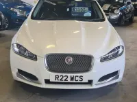 Used Jaguar XF Luxury 2014 White Estate
