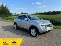 Used Nissan Juke 200 HP (147 kW) 2010 Silver SUV
