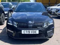 Used Skoda Octavia vRS 245 HP (180 kW) 2019 Black Hatchback