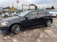 Used Mercedes A180 AMG 109 HP (80 kW) 2015 Black Hatchback
