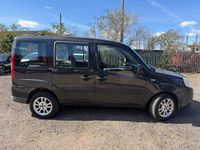 Używany Fiat Doblò Dynamic 77 KM (56 kW) 2008 Czarny Minivan