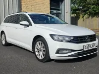 Used VW Passat SE 150 HP (110 kW) 2020 White Estate