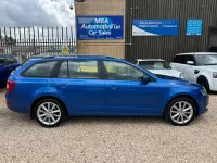 Used Skoda Octavia Elegance 105 HP (77 kW) 2013 Blue Estate