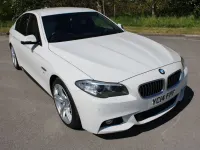 Begagnad BMW 520 M Sport 2014 Vit Sedan