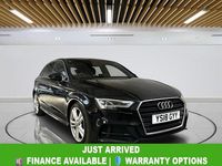 Used Audi A3 S-Line 2018 Black Sedan
