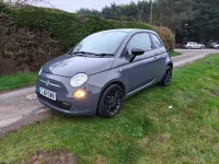 Used Fiat 500 85 HP (62 kW) 2011 Grey Hatchback