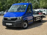 Used MAN TGE 138 HP (101 kW) 2020 Blue Van