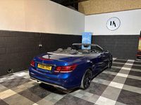 Begagnad Mercedes E220 AMG line 2016 Blå Cab