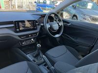 Used Skoda Fabia Design Edition 85 HP (62 kW) 2025 Velvet red metallic black magic pearl effect Hatchback