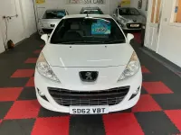 Used Peugeot 207 Roland Garros 2012 White Cabriolet