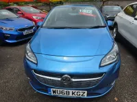 Used Vauxhall Corsa 75 HP (55 kW) 2018 Blue Hatchback