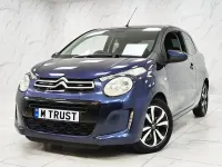 Used Citroën C1 Flair 82 HP (60 kW) 2016 Blue Hatchback
