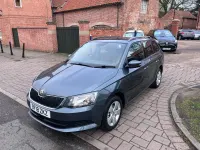 Used Skoda Fabia SE 95 HP (69 kW) 2018 Grey Estate