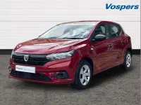 Usado Dacia Sandero Essentiel 90 HP (66 kW) 2021 Vermelho Citadino