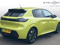 Used Peugeot e-208 Style 98 kW (134 HP) 2024 Yellow Hatchback