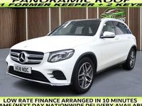 Used Mercedes GLC220 AMG Line Premium 170 HP (125 kW) 2018 White Estate
