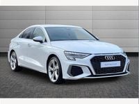 Used Audi A3 S-Line 110 HP (80 kW) 2022 White Sedan