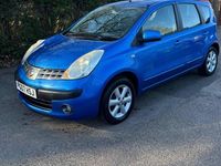 Used Nissan Note SE 88 HP (64 kW) 2007 Blue Hatchback