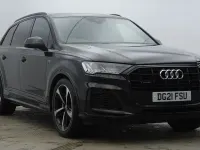 Used Audi Q7 Black Edition 340 HP (250 kW) 2021 Black SUV