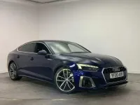 Usado Audi A5 Sportback S-Line 161 HP (118 kW) 2020 Azul Citadino