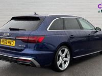 Used Audi A4 S-Line 150 HP (110 kW) 2019 Blue Estate